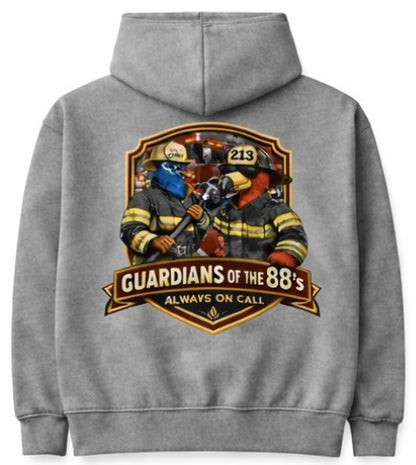 Guardians of the 88’s Firefighter Hoodie – Always On Call