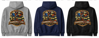 Guardians of the 88’s Firefighter Hoodie – Always On Call