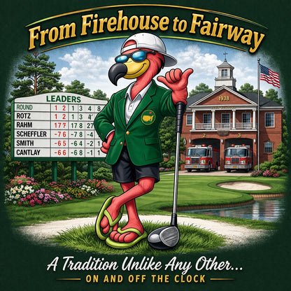 Firehouse to Fairway T-shirt - Limited Masters Edition