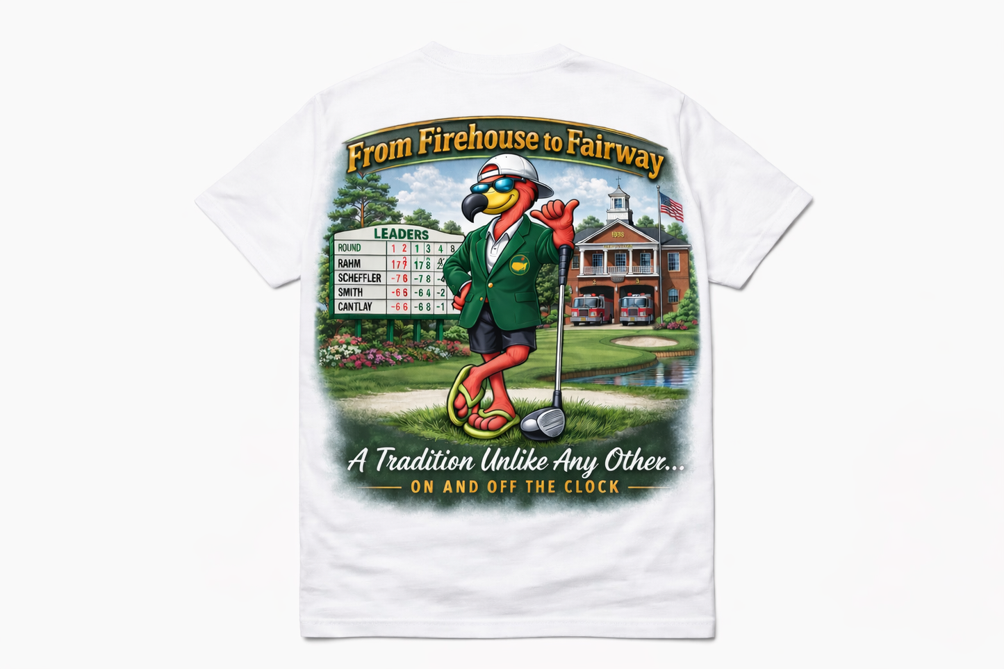 Firehouse to Fairway T-shirt - Limited Masters Edition